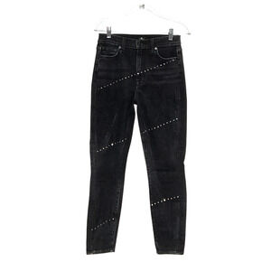 7 For All Mankind Jeans - Women's Skinny Black - Size 27